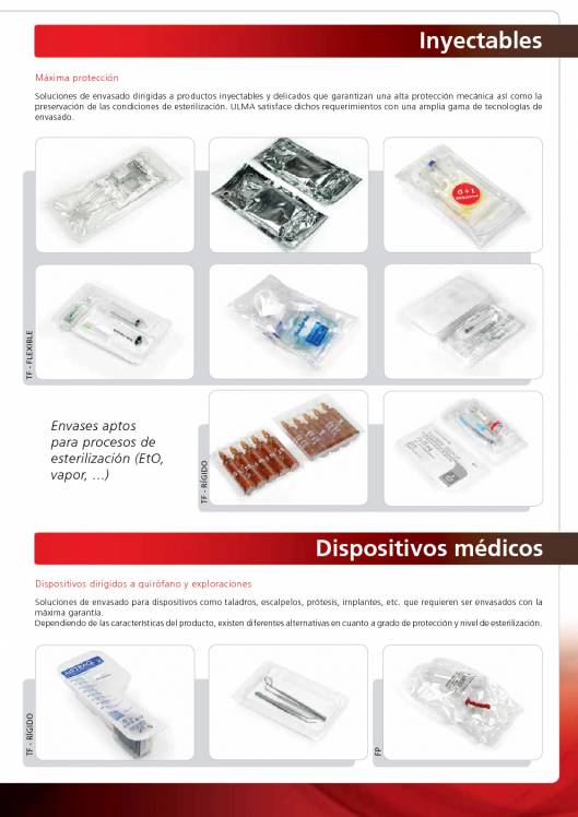 Soluciones de envasado para medical y productos farmacéuticos ULMA 7