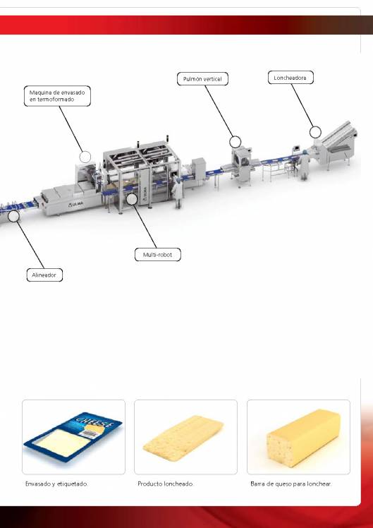 Soluciones de envasado para queso y productos lácteos ULMA 13