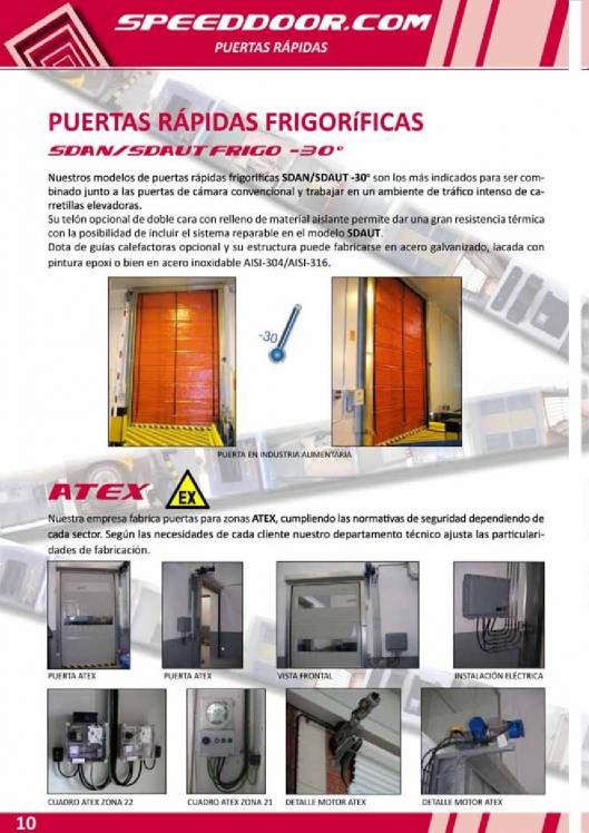 SPEED DOOR. Puertas rápidas 10