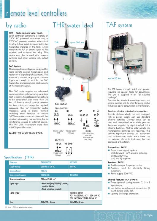 TOSCANO. Export catalog. 23