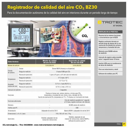 TROTEC Metrologia 2015 21