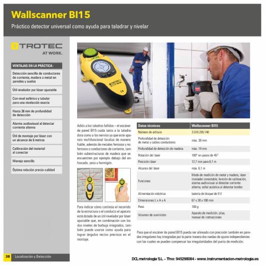 TROTEC Metrologia 2015 38