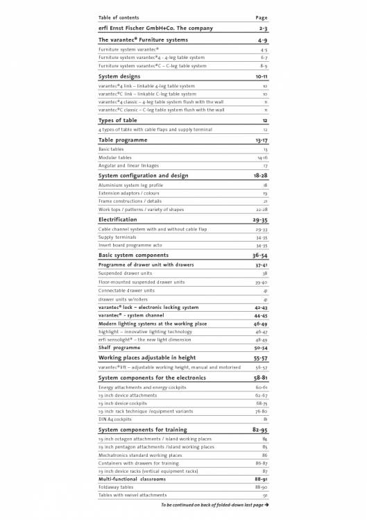 Catálogo VARANTEC Bancos de trabajo 2