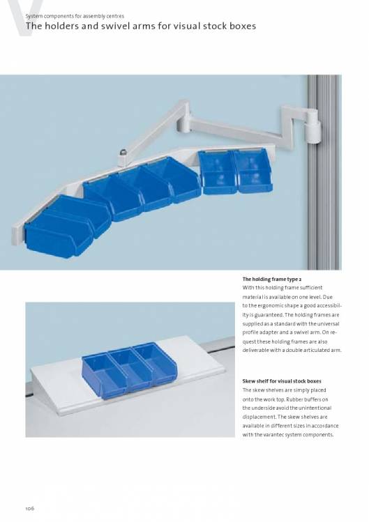 Catálogo VARANTEC Bancos de trabajo 108