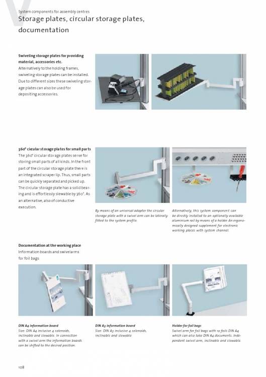 Catálogo VARANTEC Bancos de trabajo 110
