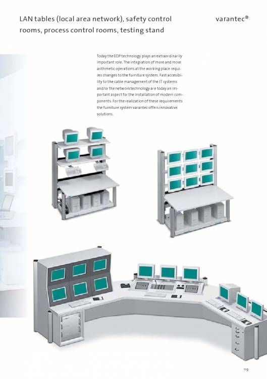 Catálogo VARANTEC Bancos de trabajo 121