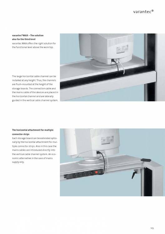 Catálogo VARANTEC Bancos de trabajo 125