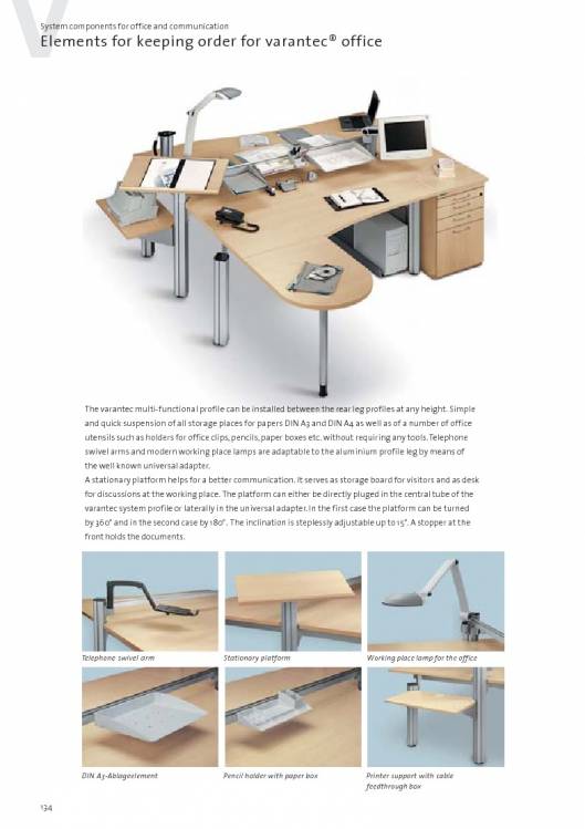 Catálogo VARANTEC Bancos de trabajo 136