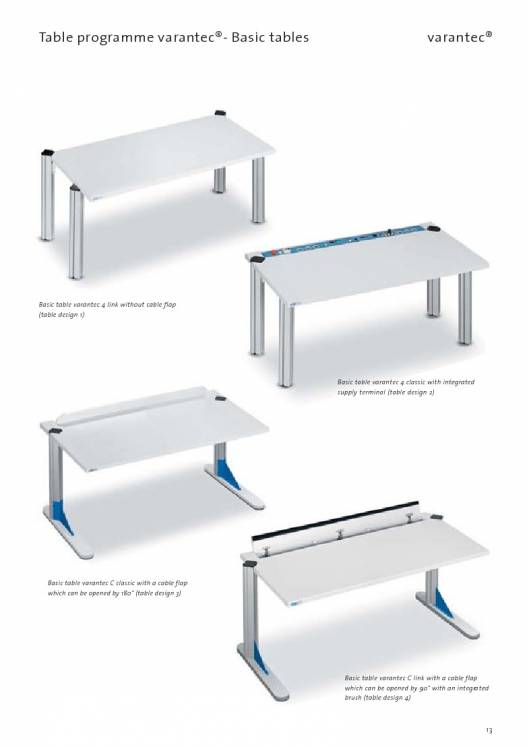 Catálogo VARANTEC Bancos de trabajo 15