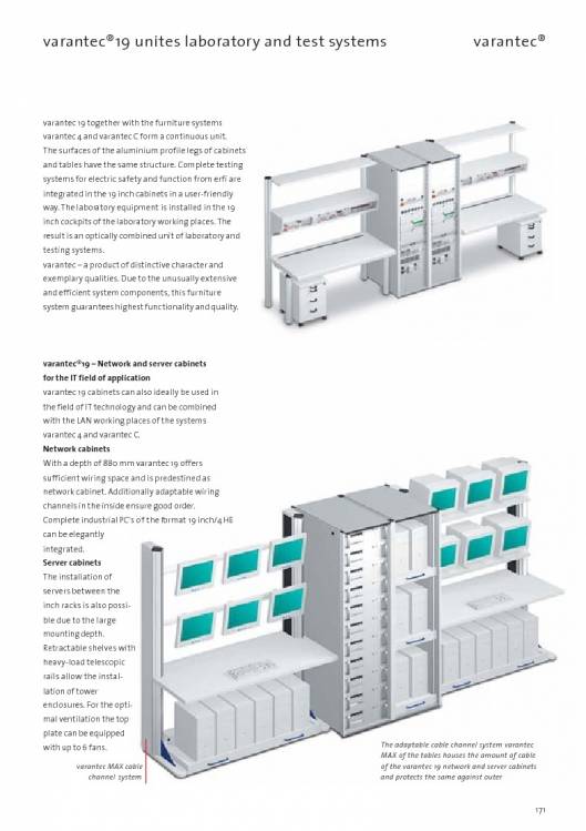 Catálogo VARANTEC Bancos de trabajo 173