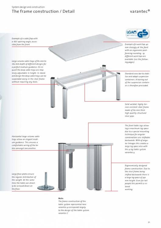 Catálogo VARANTEC Bancos de trabajo 23