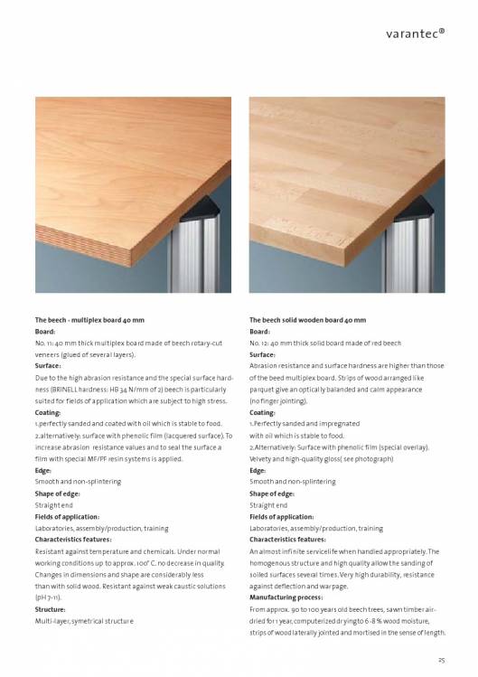 Catálogo VARANTEC Bancos de trabajo 27