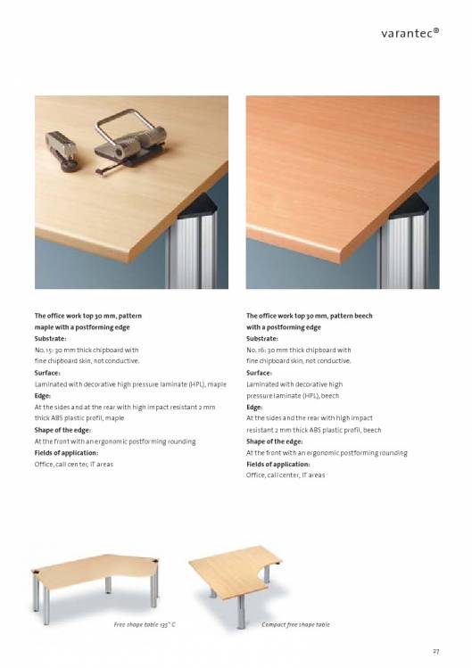 Catálogo VARANTEC Bancos de trabajo 29