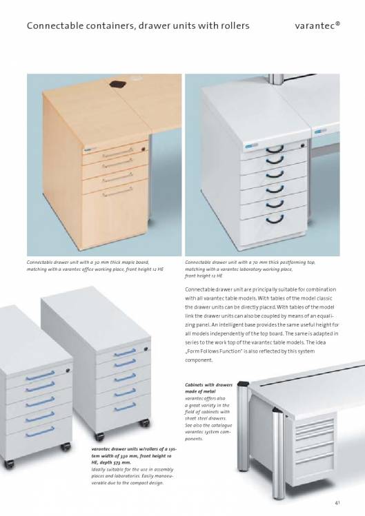 Catálogo VARANTEC Bancos de trabajo 43