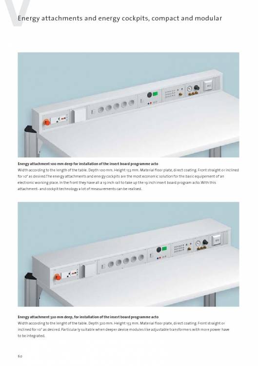 Catálogo VARANTEC Bancos de trabajo 62