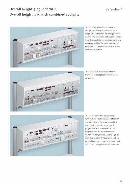 Catálogo VARANTEC Bancos de trabajo 75