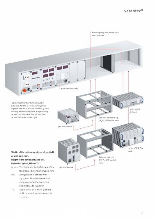 Catálogo VARANTEC Bancos de trabajo 79