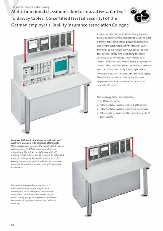 Catálogo VARANTEC Bancos de trabajo 90