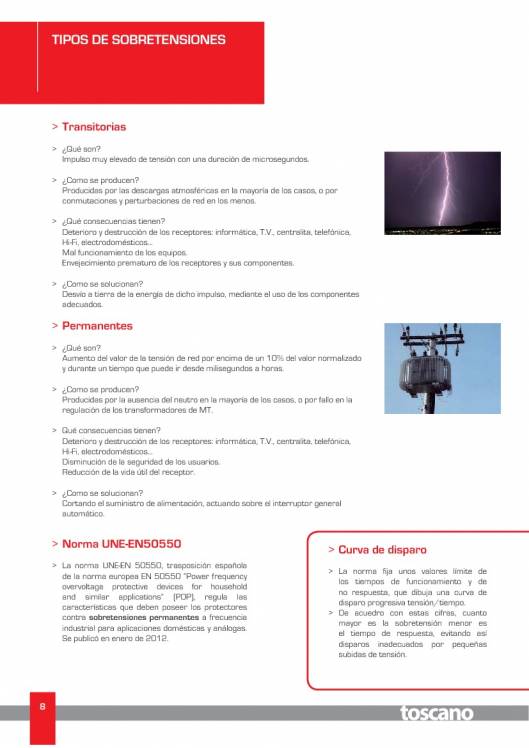 VIGIVOLT. Protectores de Sobretensiones 8