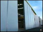 Large size industrial metal door